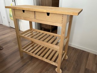 Carrito Cocina Ikea Madera