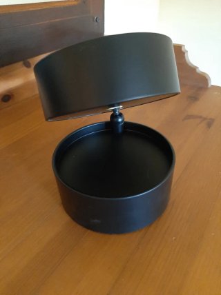Foco de techo negro led