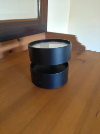 Foco de techo negro led