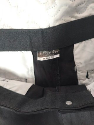 Conjunto Hombre camiseta polo y Pantalón Negro