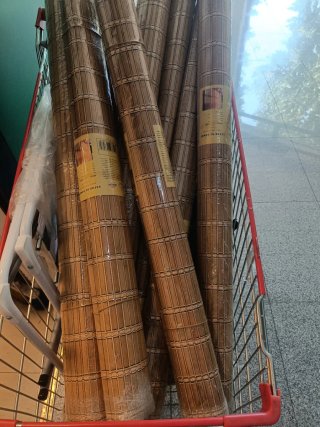 Cortinas Bambú Estor Persiana Interior/Exterior