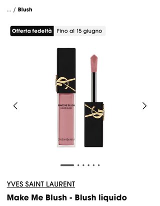 YSL Blush Liquido 44 Nude Lavalliere