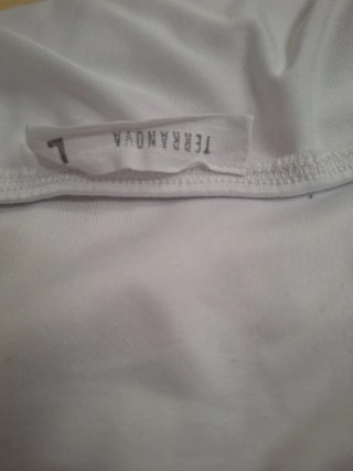 Gonna quadri bianco e nero con body bianco