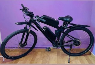 Bicicleta Eléctrica Negra