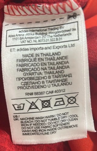 Camiseta Bayern Múnich Adidas Talla M