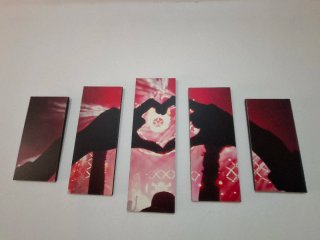 Conjunto 5 cuadros modernos
