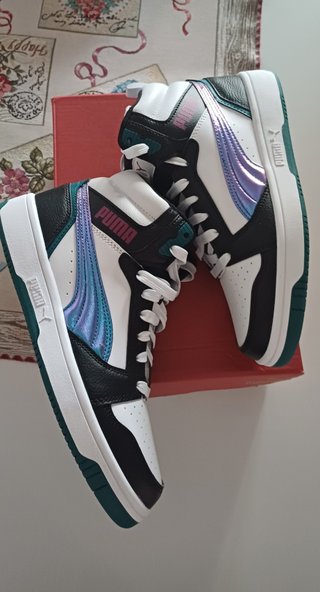 Scarpe Puma Rebound V6 Mid Bouncy 38