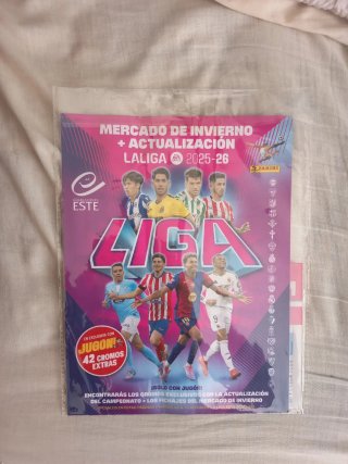 Panini Liga 2025-26 Hojas Actualización Invierno
