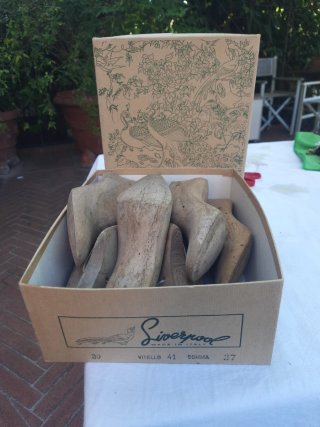 Forme per scarpe in legno