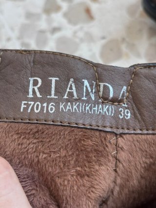 Botines Rianda Marrones Talla 39