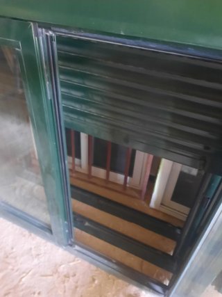 Lote 3 ventanas climalit verde