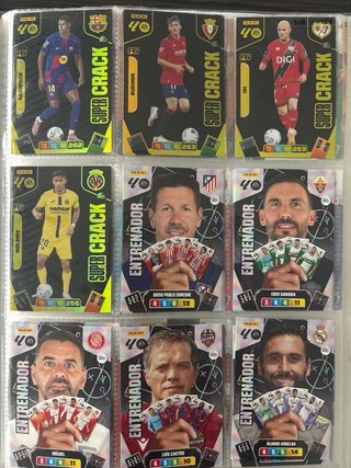 Cromos Adrenalyn XL 25/26 Varios Jugadores