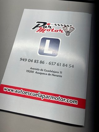 Libro Carnet Moto A1-A2 Par Motor - Mayo 2026