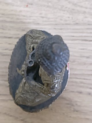 Statuetta Buddha meditazione vintage piccola