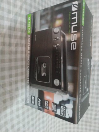Muse M-152 RC Radio Cassette Recorder