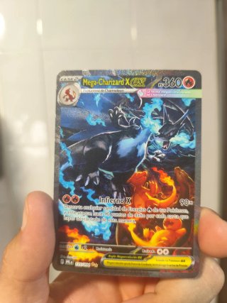 Mega Charizard X EX Carta Pokémon