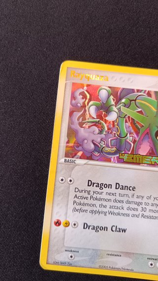 Rayquaza #9 Reverse Holo Emerald Joya sello PSA