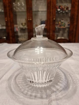 6 Calici Cristallo con Caraffa e Cofanetto