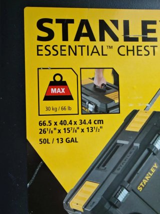 Baúl de herramientas Stanley con ruedas