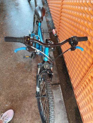 Bicicleta Rockrider 24 Azul