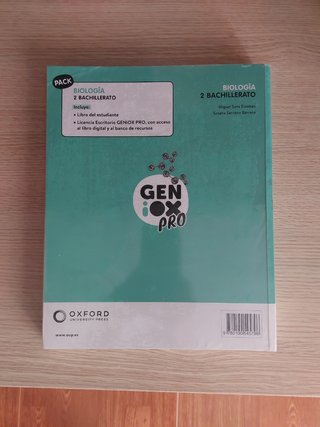 Biología 2º Bachillerato. Libro del estudiante....