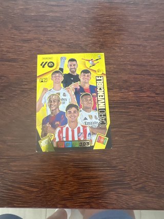 Carta Panini Invencible 40 Aniversario