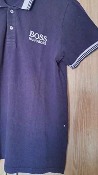 Polo BOSS azul Talla M
