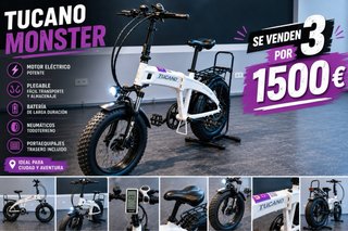 Bicicleta Eléctrica Plegable Tucano
