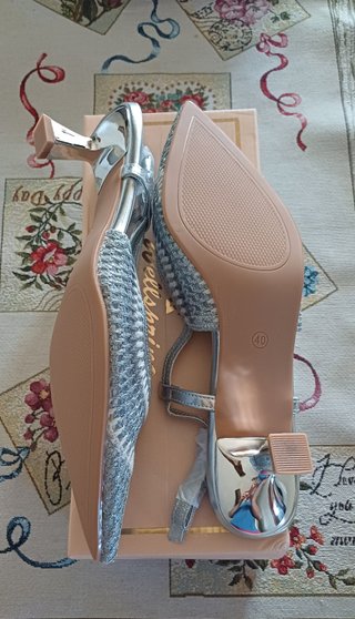 Scarpe Décolleté Slingback N. 40 Nuove