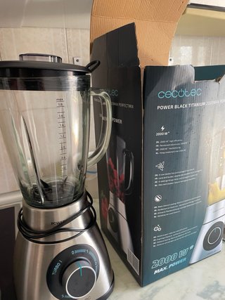 Batidora Cecotec Power Black Titanium