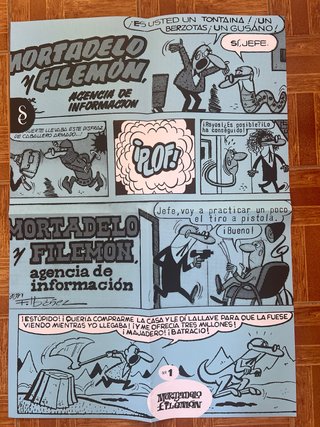Colección Mortadelo y Filemon. Tomos 1 al 10.