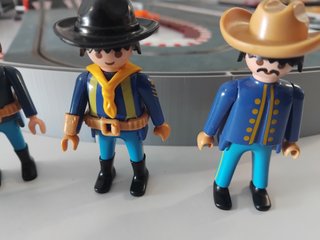 Playmobil Soldados Nordistas Oeste (4 figuras)
