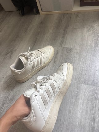 Zapatillas Adidas Talla 38 Beige/Blanco