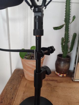 Micrófono Condensador USB Negro