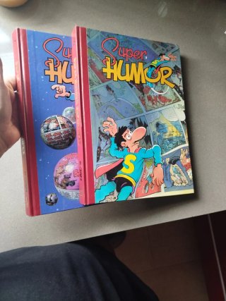 2 tomos super humor super López cómic
