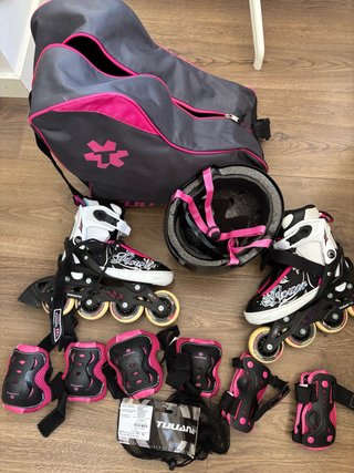 Patines en línea Tijuana con protecciones