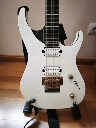 Washburn Parallaxe DP10 WH Guitarra Eléctrica
