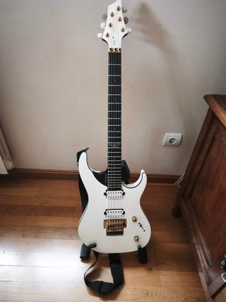Washburn Parallaxe DP10 WH Guitarra Eléctrica