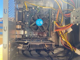 PC ASUS H110M + i5 7400+GT730