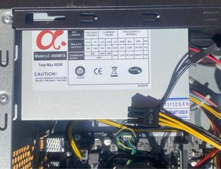 PC ASUS H110M + i5 7400+GT730