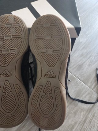 Scarpe da calcio a 5 Adidas nere per bambini