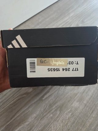 Scarpe da calcio a 5 Adidas nere per bambini