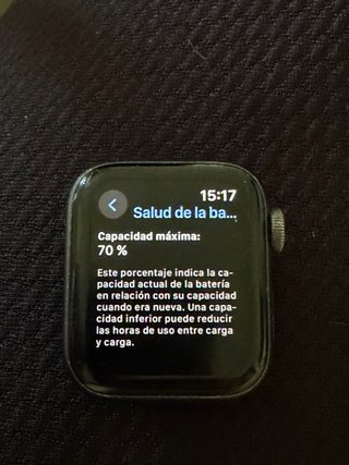 Apple Watch SE 1ª Gen Negro/Plata