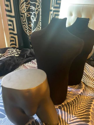 Lote 3 maniquíes (torso y cuerpo)
