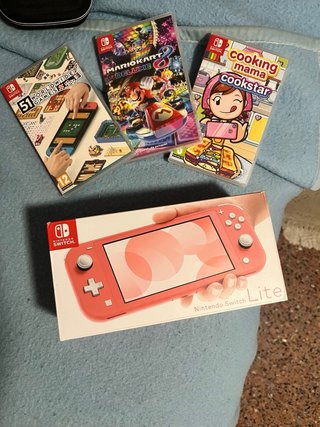 Nintendo Switch Lite Rosa