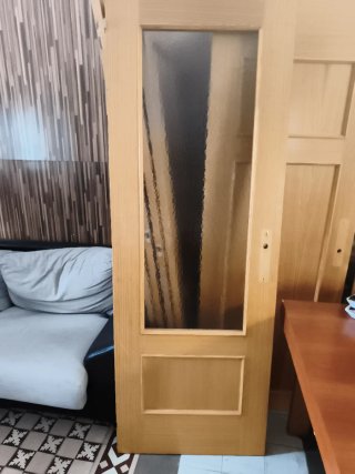 Puerta de madera 6 unidades lista para montar