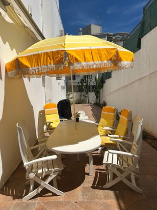 6 Sillas Terraza Plegables todas tienen sus fundas