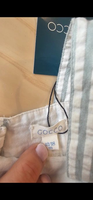 Pelele Gocco verano 12-18 meses