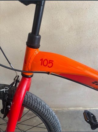 Bicicleta Monty 105 Naranja