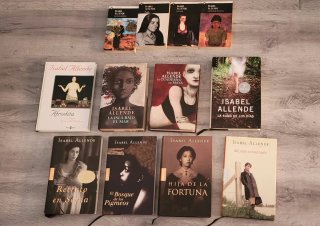 Lote de libros Isabel Allende